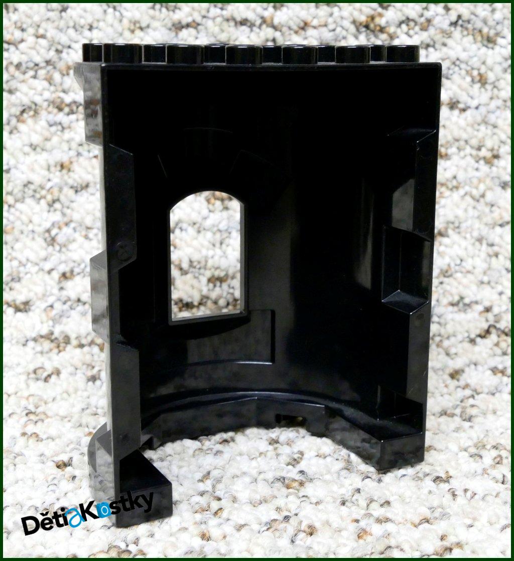Lego® Duplo® Věž Hradu Půlkulatá - Černá
