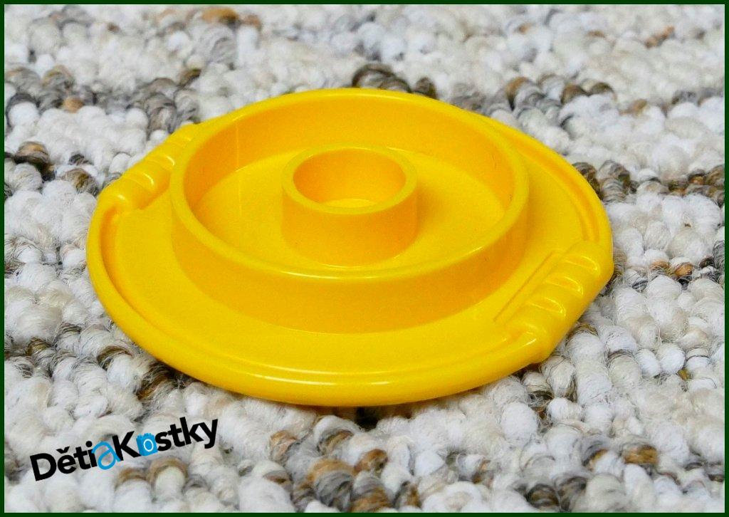 Lego® Duplo® Tác/Disk s Potiskem Oranžový (Hvězdička)