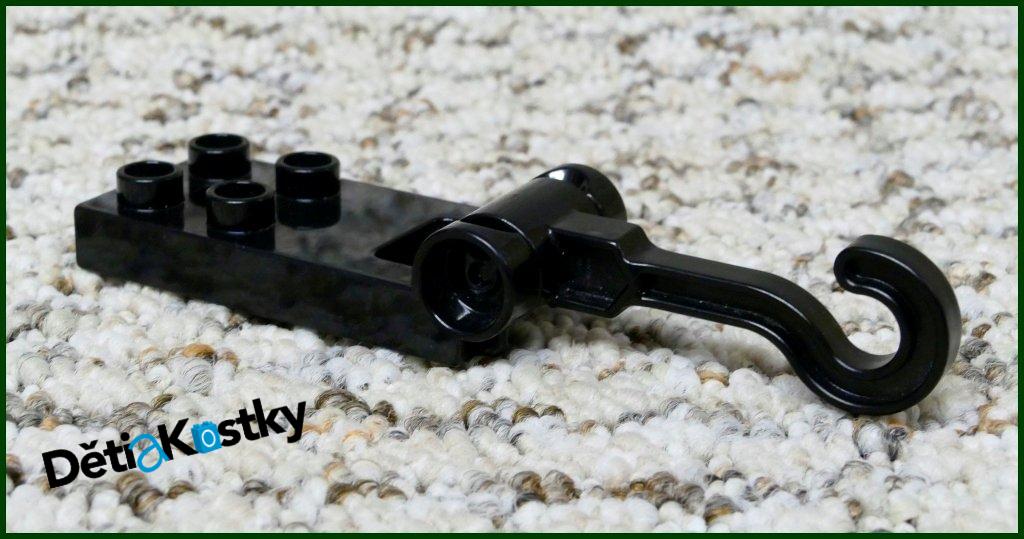 Lego® Duplo® Kostka s Hákem Černá