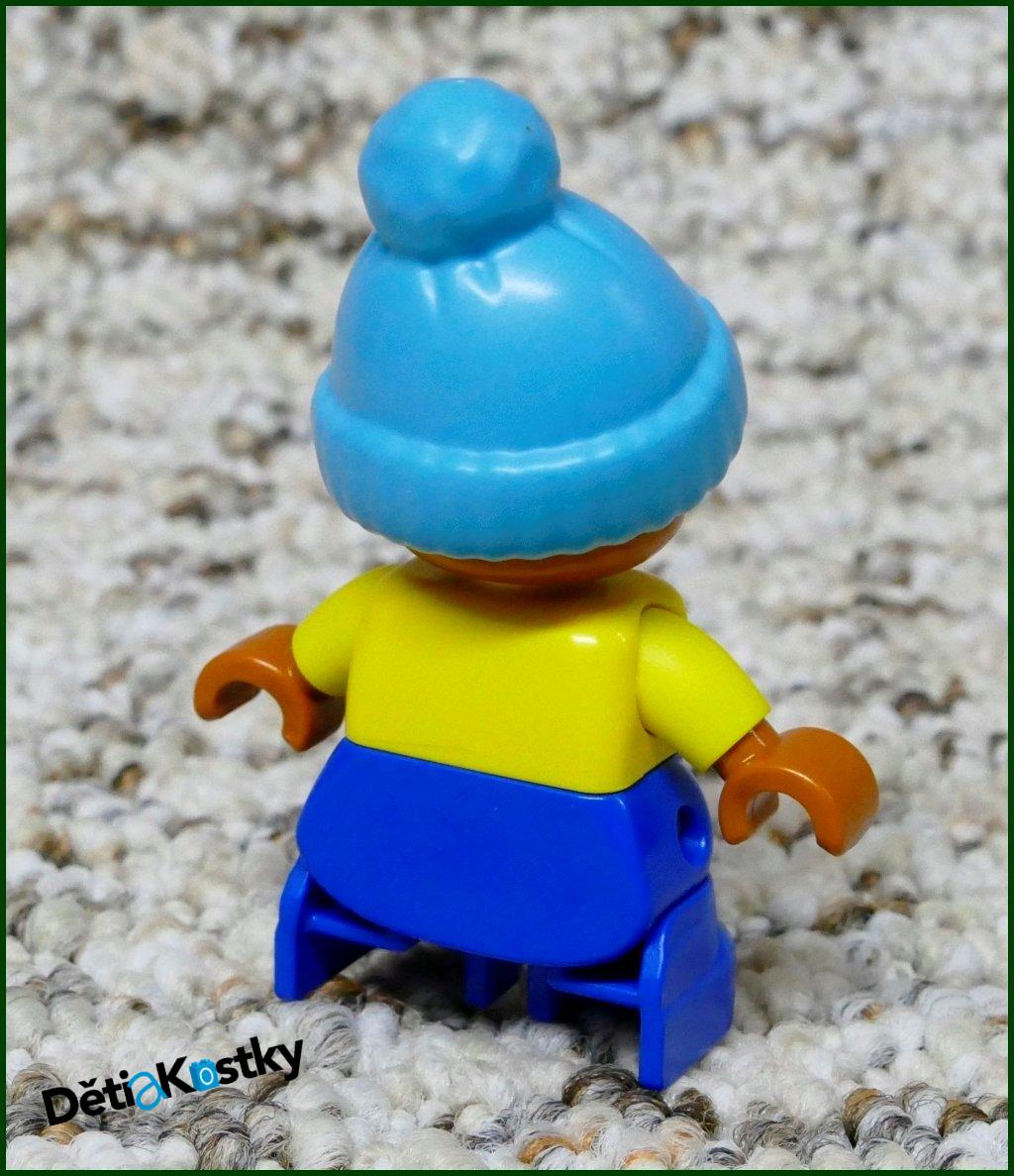 Lego® Duplo® Figurka Dítě s Modrou Čepicí/Kulichem