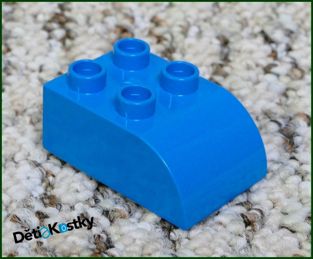 Lego® Duplo® Kostka 2x3 Zkosená Azurová