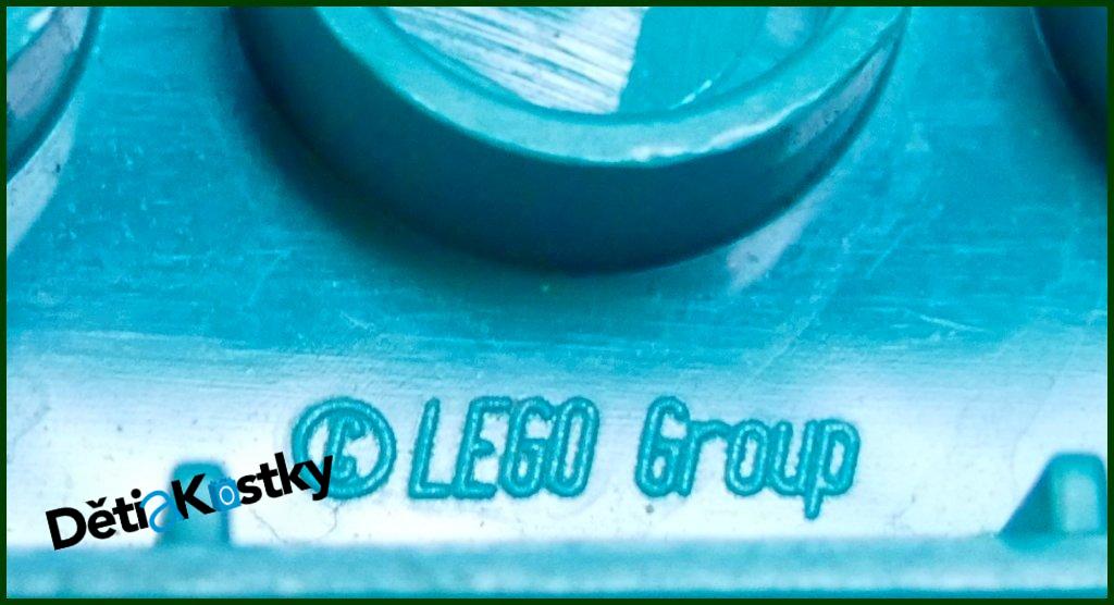 Lego® Duplo® Podložka/Destička 2x4 Tmavě Tyrkysová