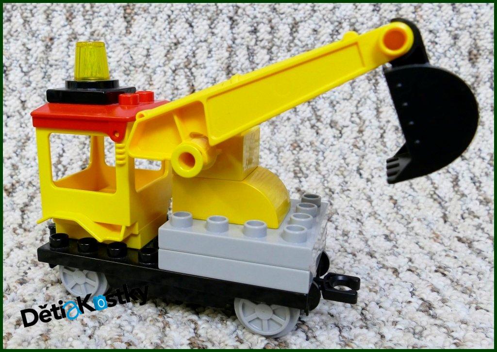 Lego® Duplo® Vagon s Radlicí/Otočná Kostka