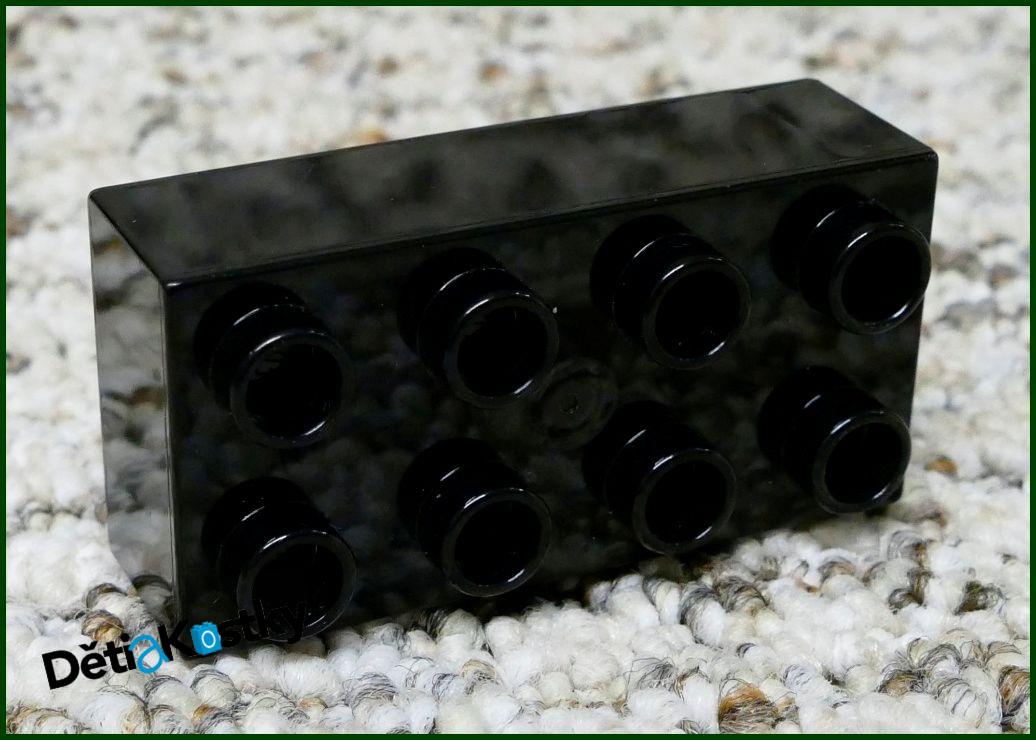 Lego® Duplo® Kostka 2x4 Černá
