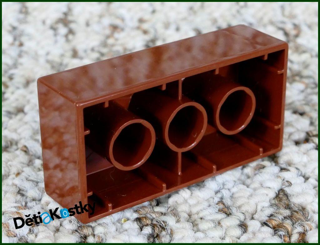 Lego® Duplo® Kostka 2x4 Tmavě Hnědá