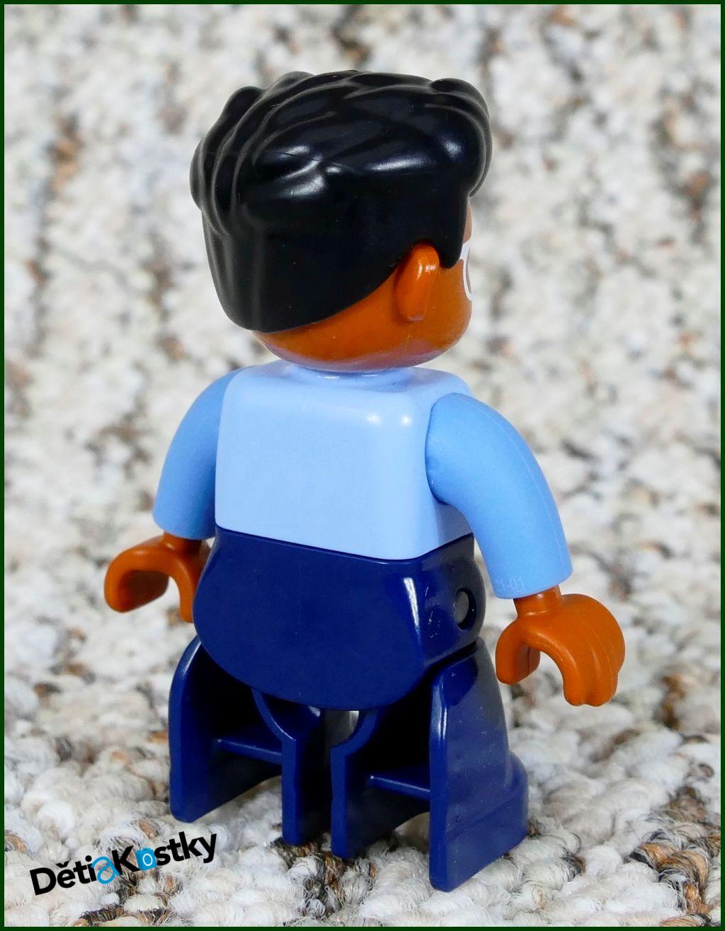 Lego® Duplo® Figurka Pilot s Brýlemi