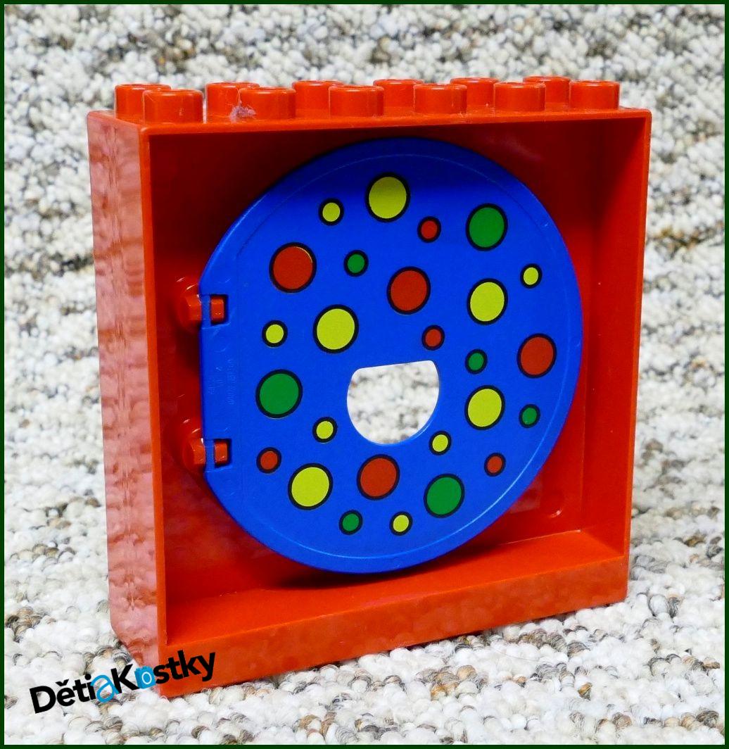 Lego® Duplo® Vstup / Výstup z Dráhy (Červená/Kuličky)