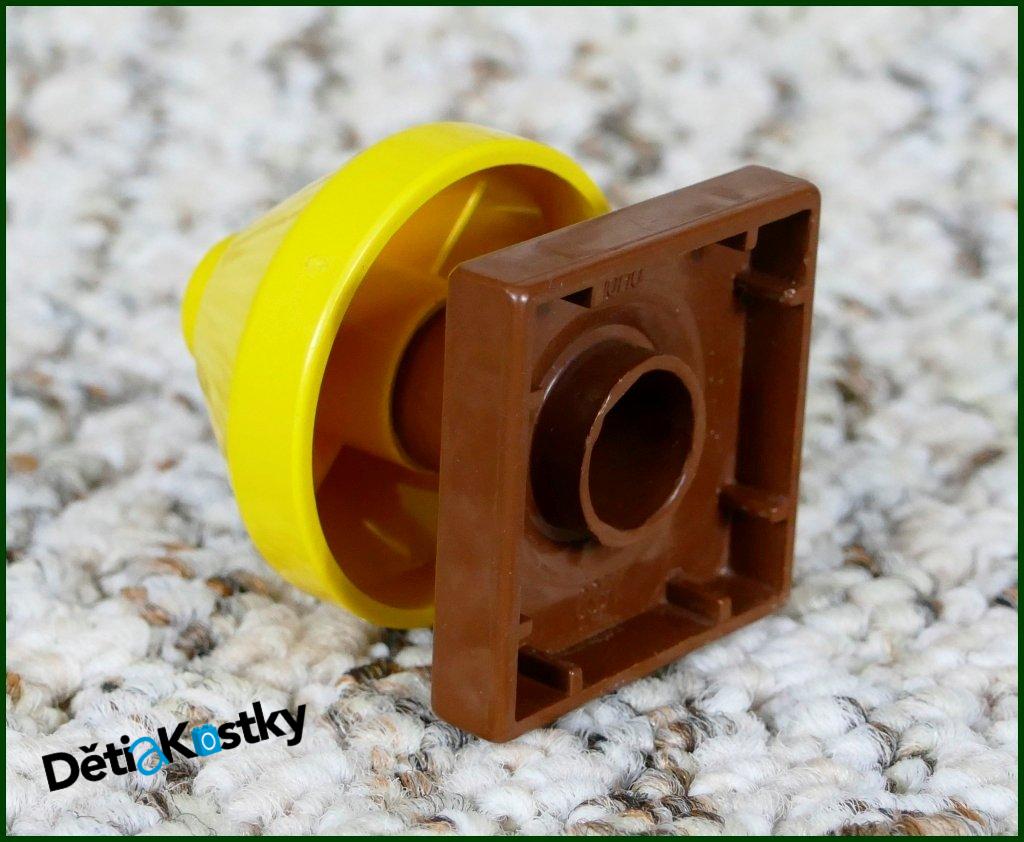Lego® Duplo® Lampička Žlutá Nízká - Hnědý Podstavec