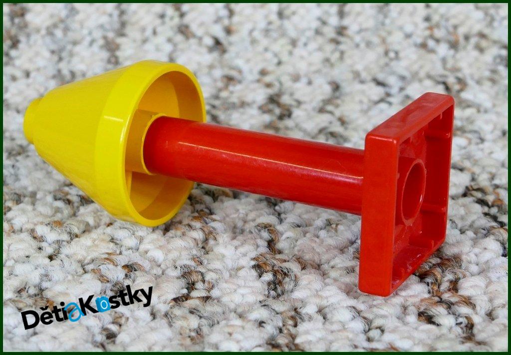 Lego® Duplo® Lampička Žlutá Vysoká - Červený Podstavec Vysoký
