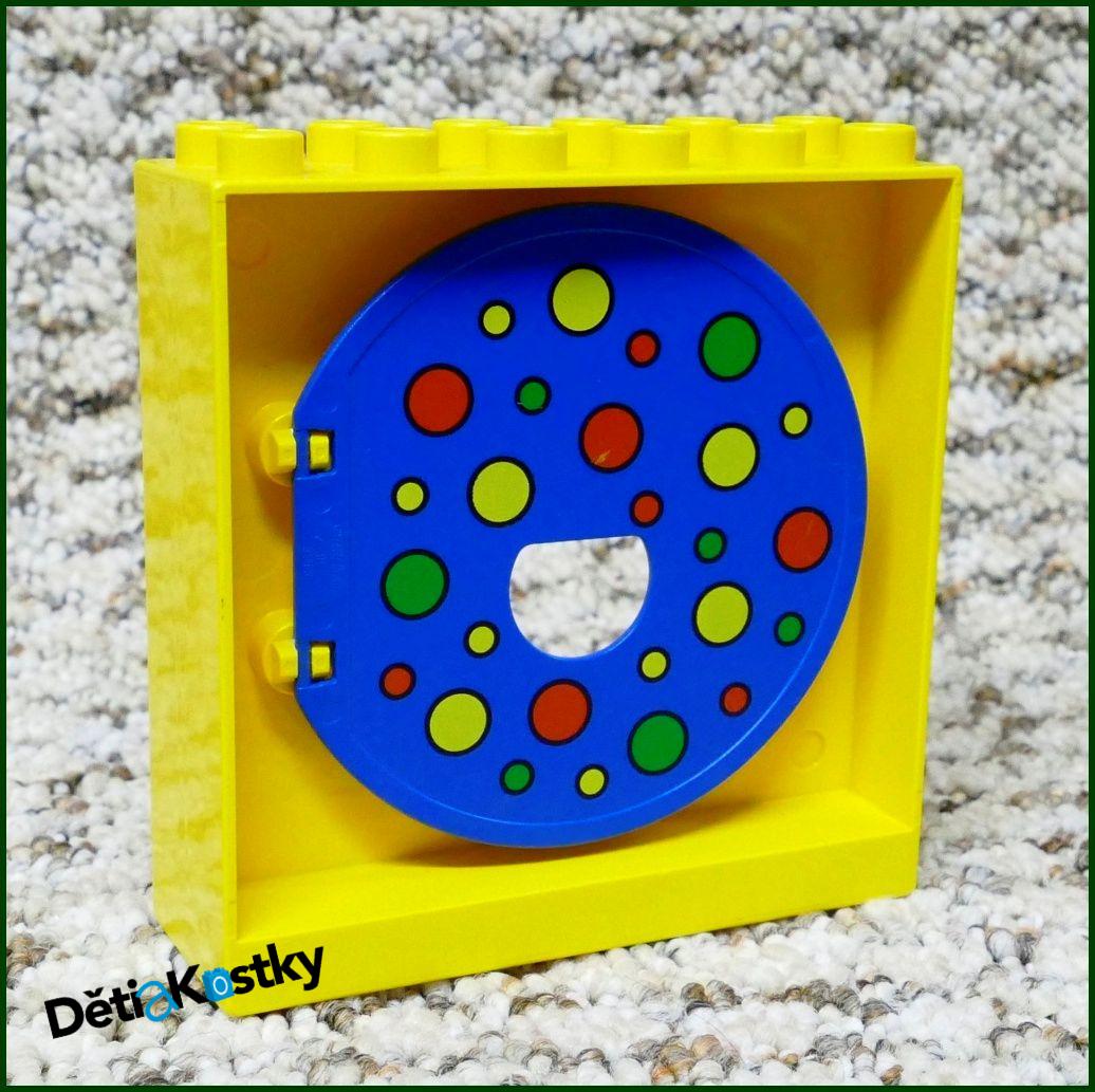 Lego® Duplo® Vstup / Výstup z Dráhy (Žlutá/Kuličky)