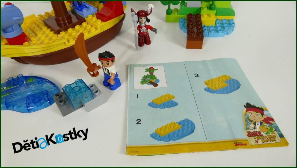 Lego® Duplo® 10514 - Jakeova Pirátská Loď Bucky bez Krabice (1 Náboj)