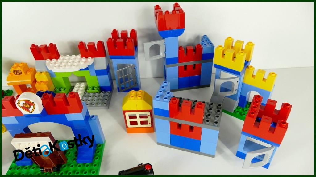 Lego® Duplo® Set Hrad (Slepený) - Viz Popis!