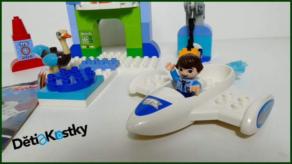 Lego® Duplo® Set 10826 - Milesův Hangár Pro Jeho Vesmírnou Loď Stellu