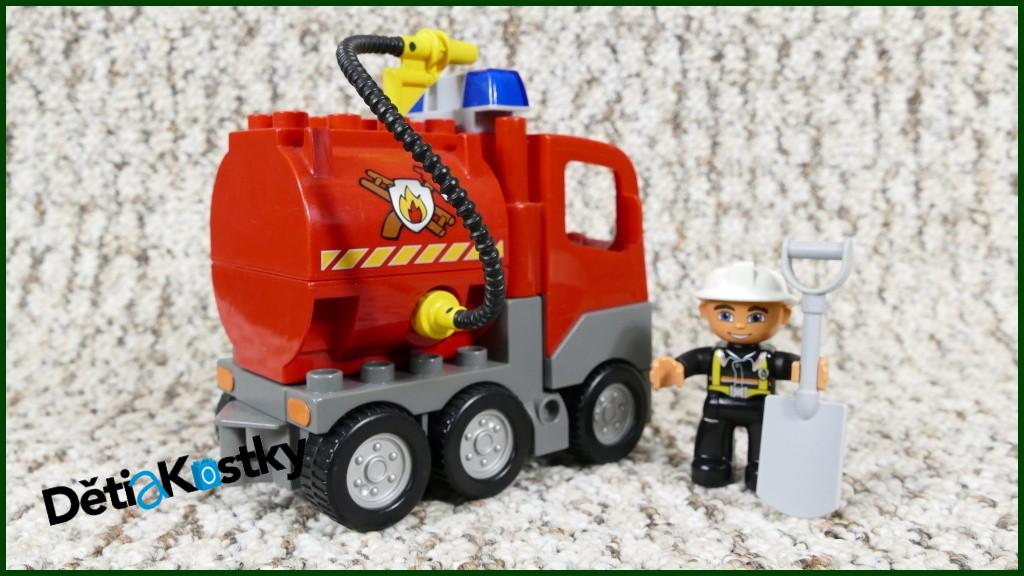 Lego® Duplo® Hasičská Cisterna s Hasičem