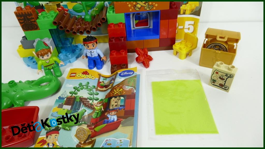 Lego® Duplo® Set 10526 - Peter Pan Přichází s Krabicí
