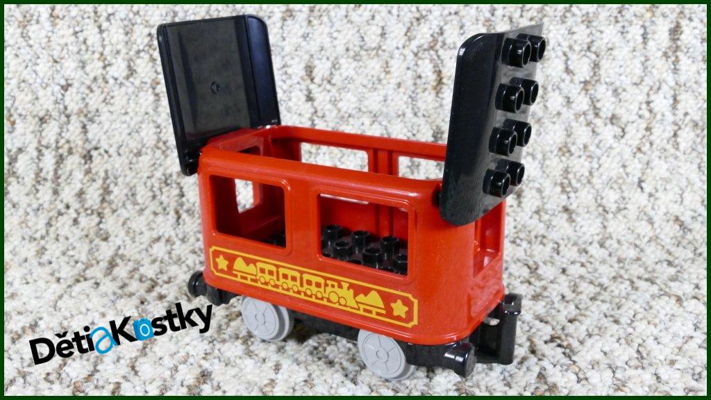 Lego® Duplo® Vagon Pro Cestující - Novější Typ