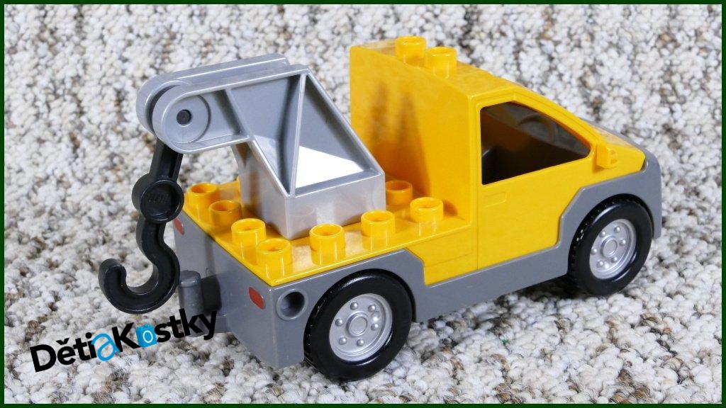 Lego® Duplo® Servisní Pickup Světle Oranžový s Hákem