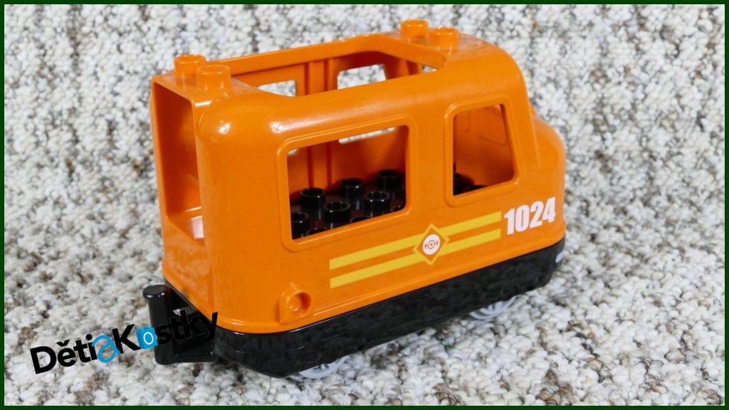 Lego® Duplo® Mašinka Oranžová - Nový Typ