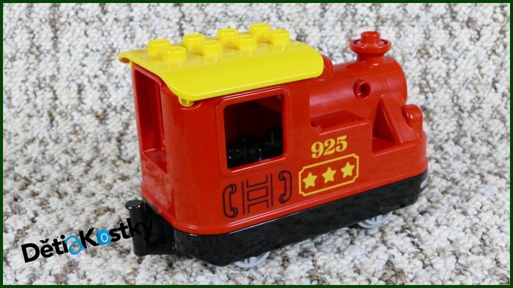 Lego® Duplo® Mašinka Červená Parní - Nový Typ