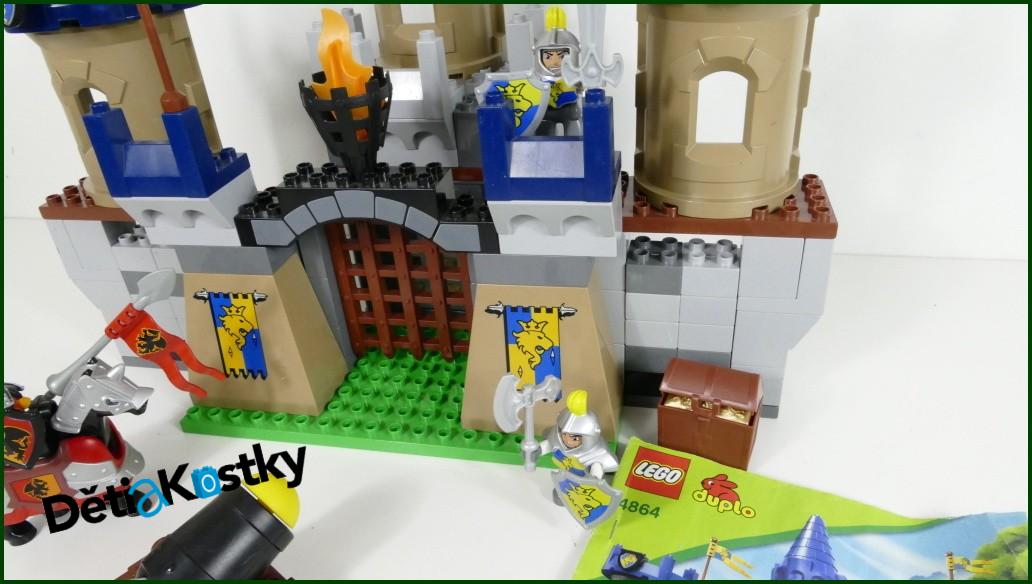 Lego® Duplo® 4864 - Velký Hrad Bez Krabice (Žlutý Náboj)
