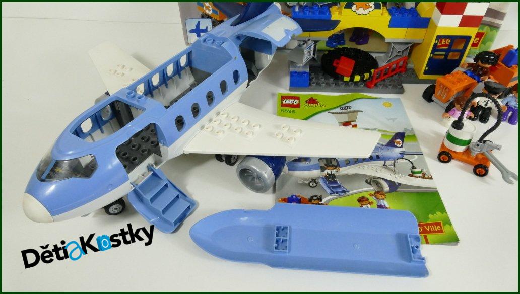 Lego® Duplo® 5595 Letiště s Krabicí (Prasklinka Destičky)