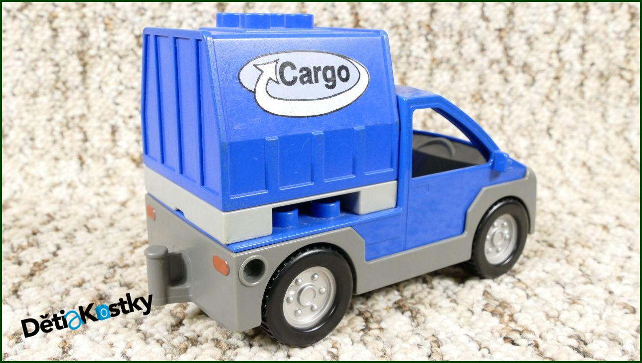 Lego® Duplo® Auto Modré/Modrý Kontejner Cargo