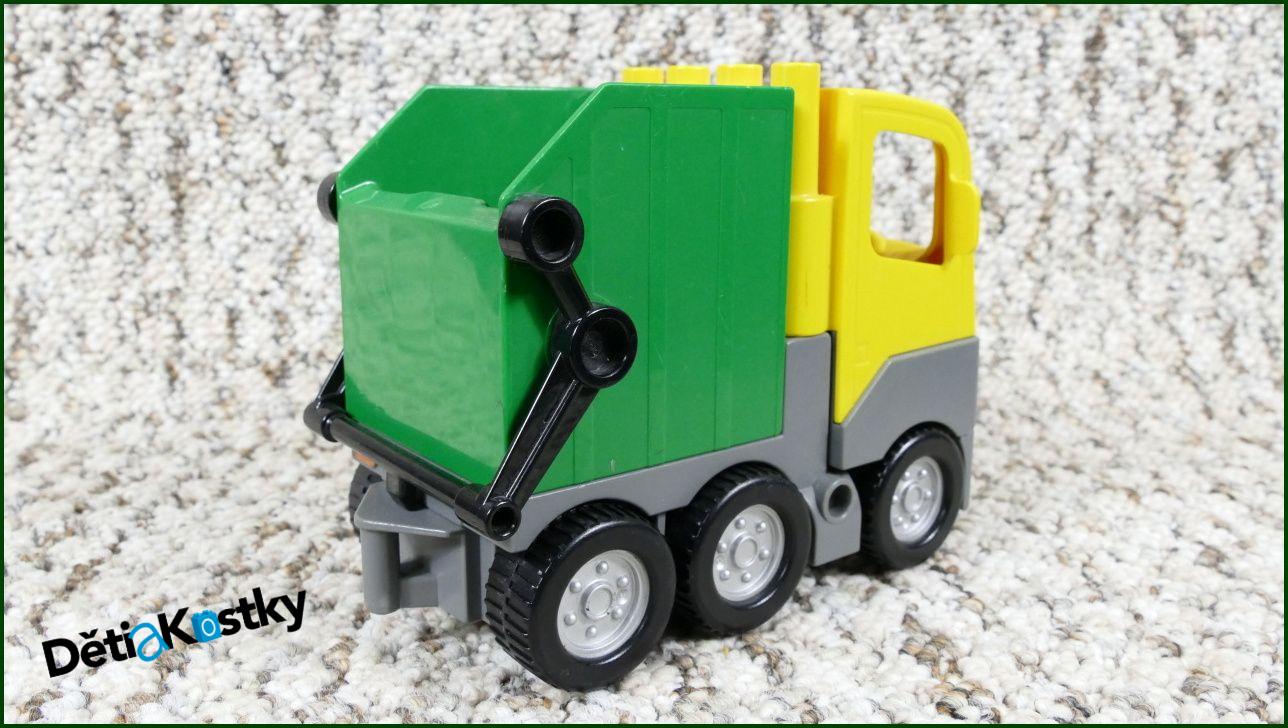 Lego® Duplo® Popeláři / Náklaďák Žlutá Kabina Bez Popelnice