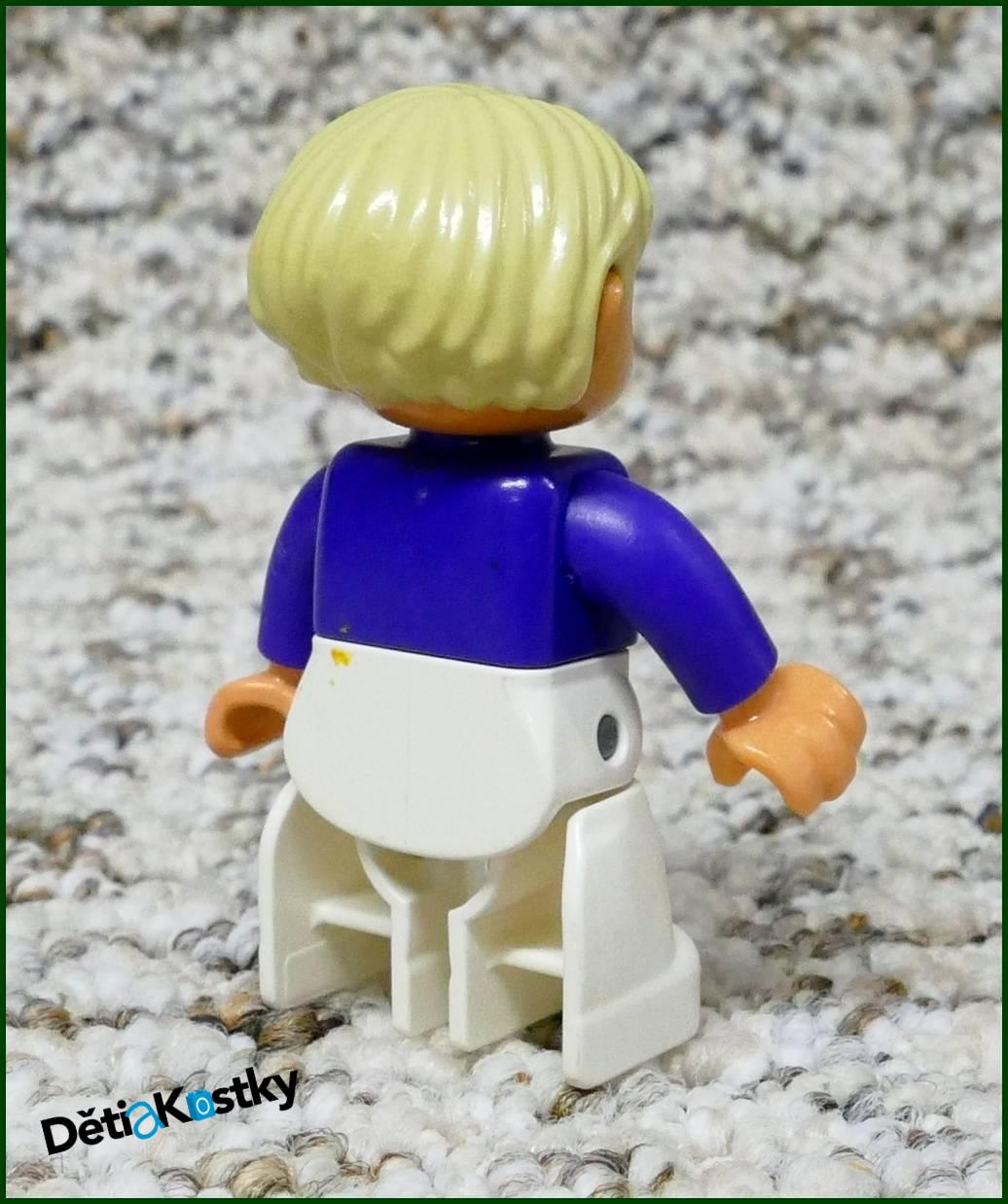 Lego® Duplo® Figurka Maminka Bílo/Fialová