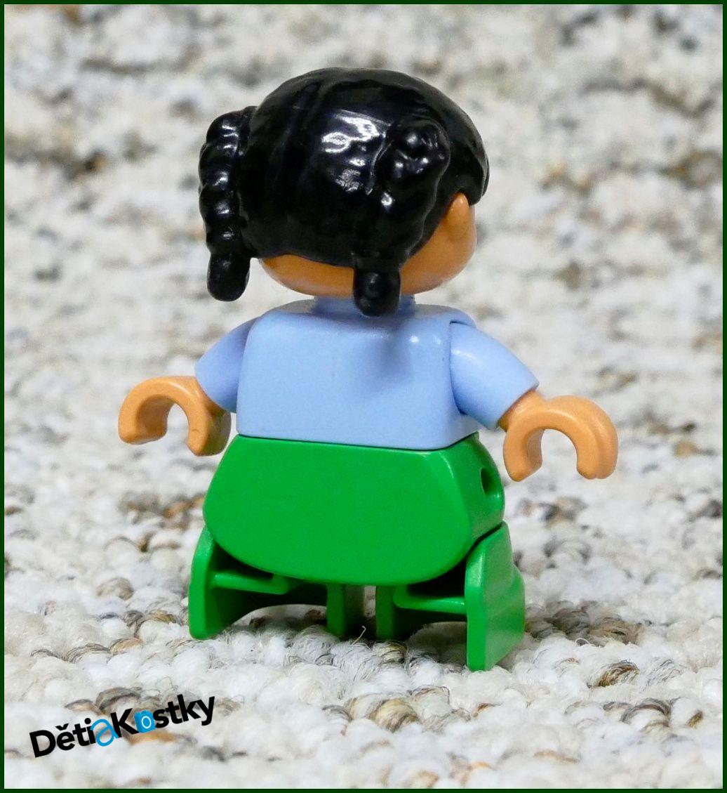 Lego® Duplo® Figurka Holčička Zeleno/Modrá