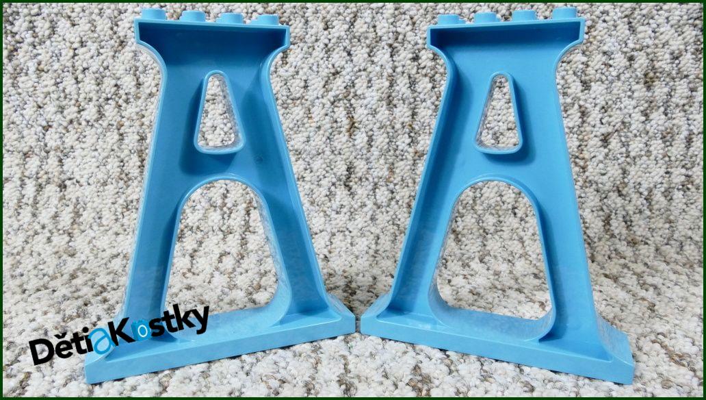 Lego® Duplo® Podstavce / Nosníky Tyrkysové