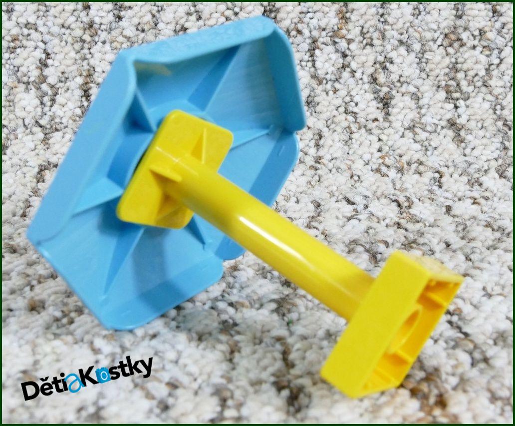 Lego® Duplo® Slunečník Velký Tyrkysový s Obrázky - Žlutý Podstavec