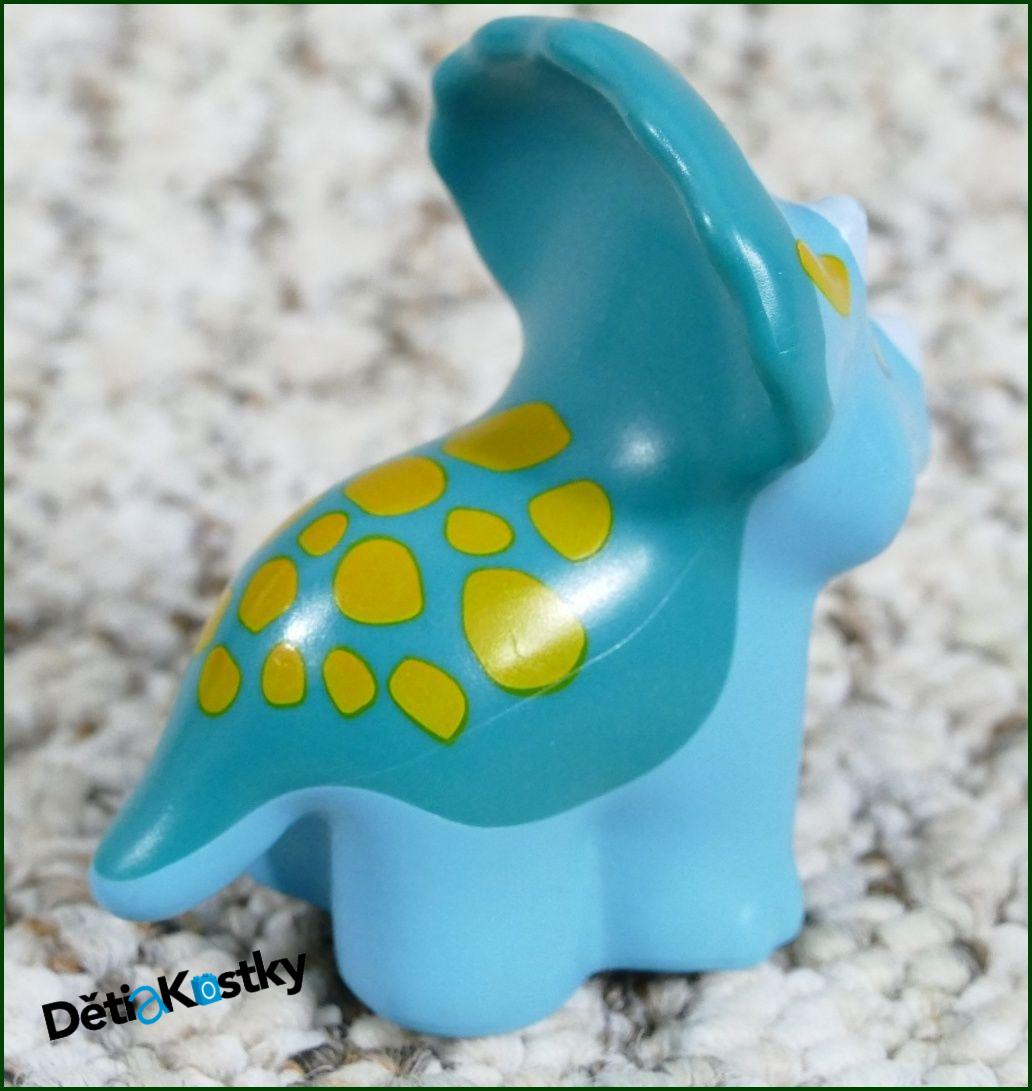 Lego® Duplo® Dino Triceratops Mládě Tyrkysový Nový Typ