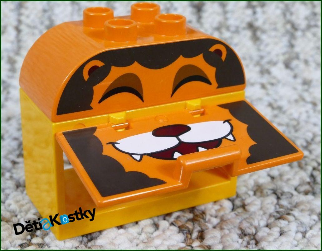 Lego® Duplo® Kontejner/Skříňka - Lví Hlava