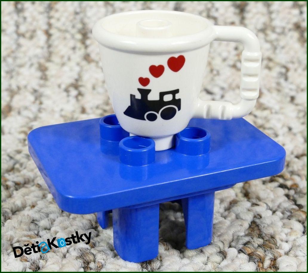Lego® Duplo® Konvice Bílá s Obrázkem Vláčku
