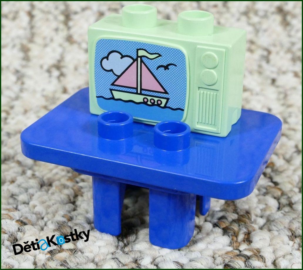Lego® Duplo® Televizor Světlounce Zelený