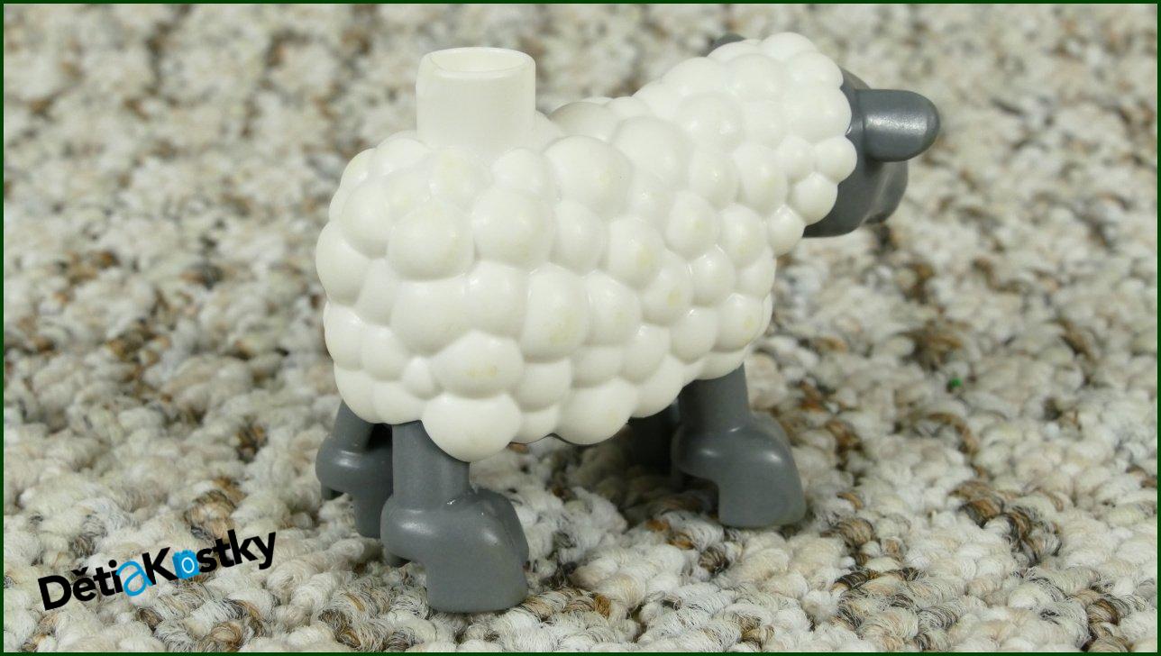 Lego® Duplo® Ovečka Typ II Šedo/Bílá