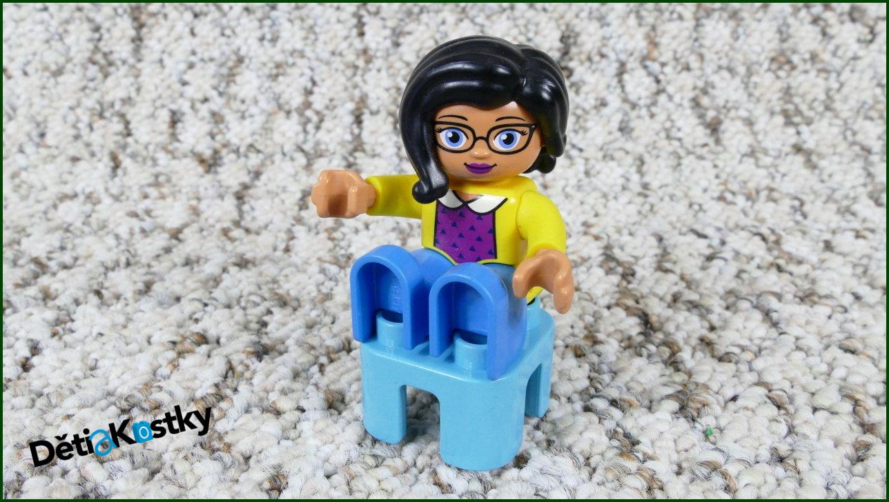 Lego® Duplo® Taburet Světle Tyrkysový