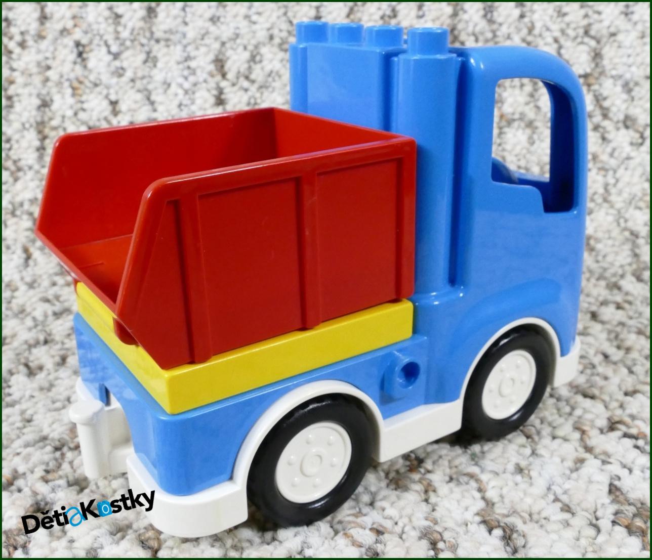 Lego® Duplo® Nákladní Auto Světle Modré Vyklápěcí - Novější Typ