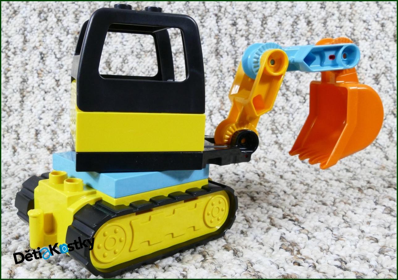 Lego® Duplo® Bagr Malý - Černá Kabina