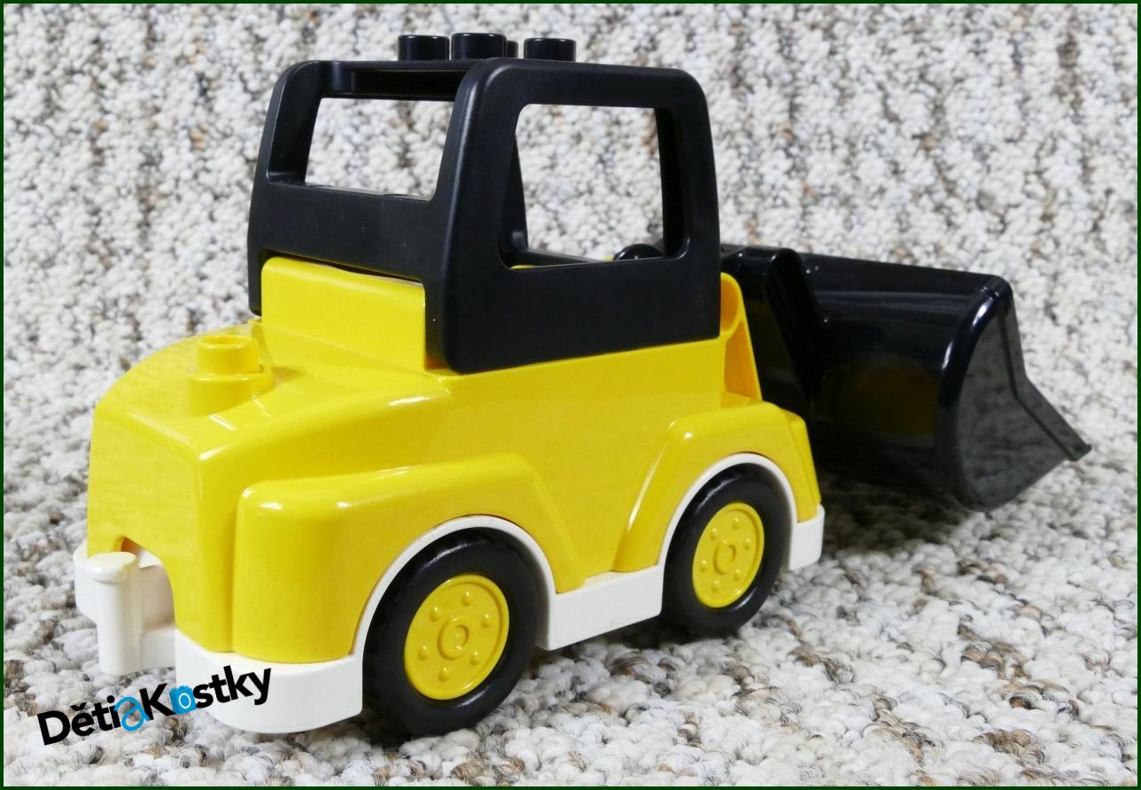 Lego® Duplo® Nakladač Velký Nový Typ - Černá Radlice