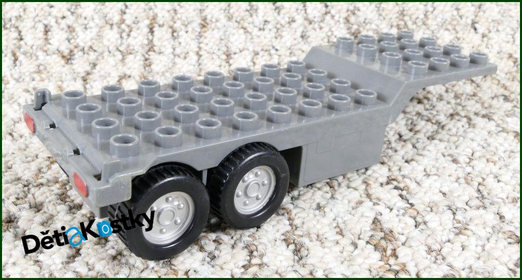 Lego® Duplo® Návěs pro Tahač Tmavě Šedý