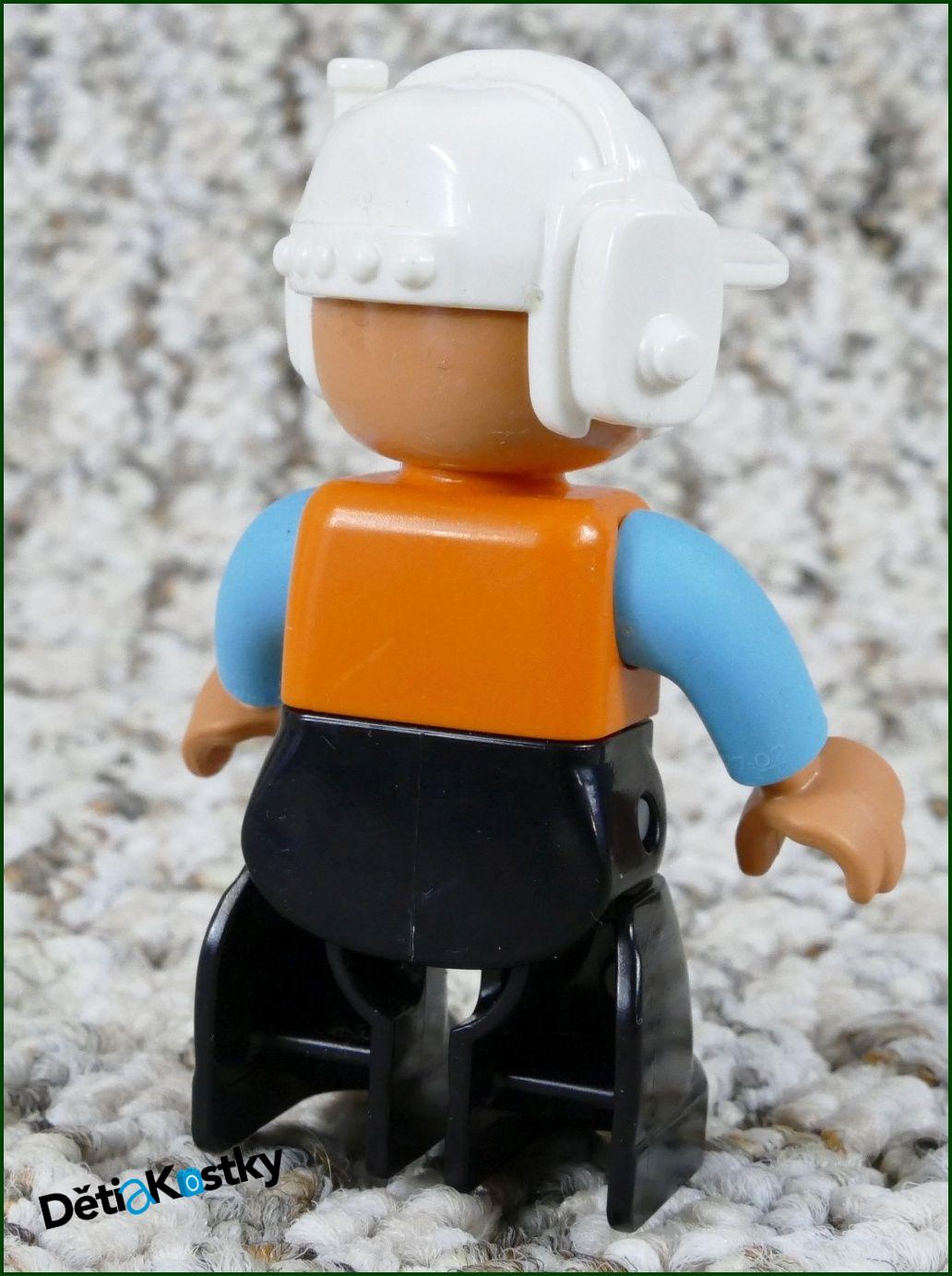 Lego® Duplo® Figurka Pilota s Bílou Helmou