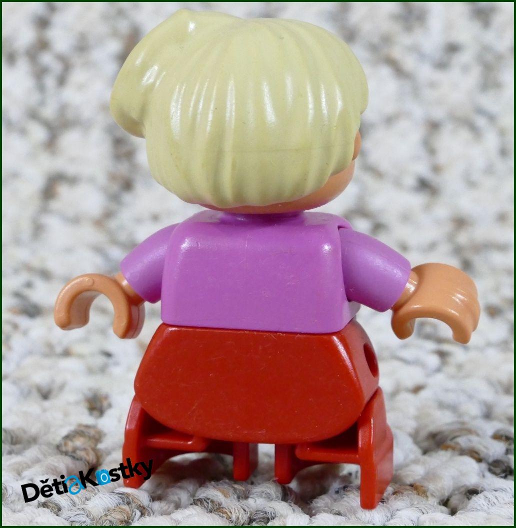Lego® Duplo® Figurka Dítě v Růžovém - Světlé Vlasy