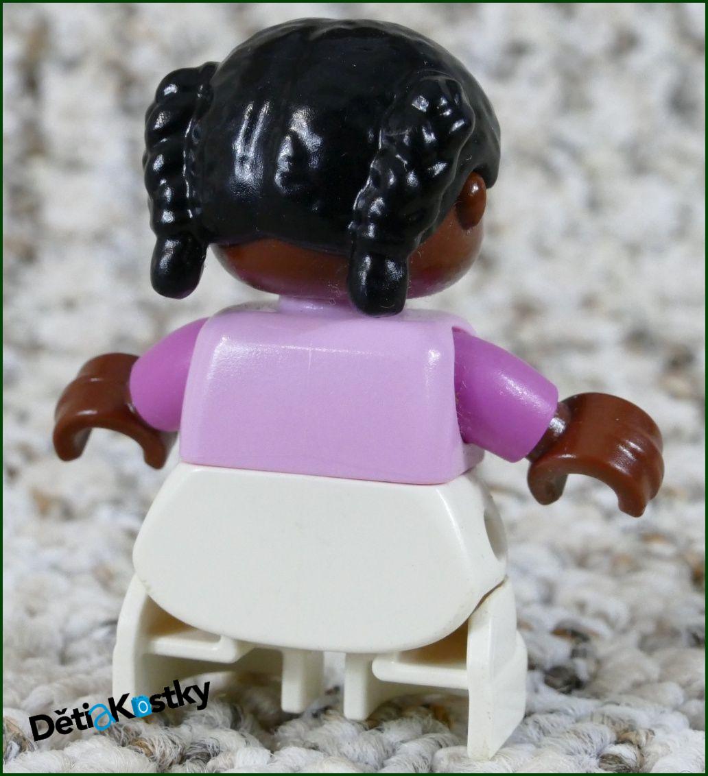 Lego® Duplo® Figurka Dítě Černoška se Srdíčkem