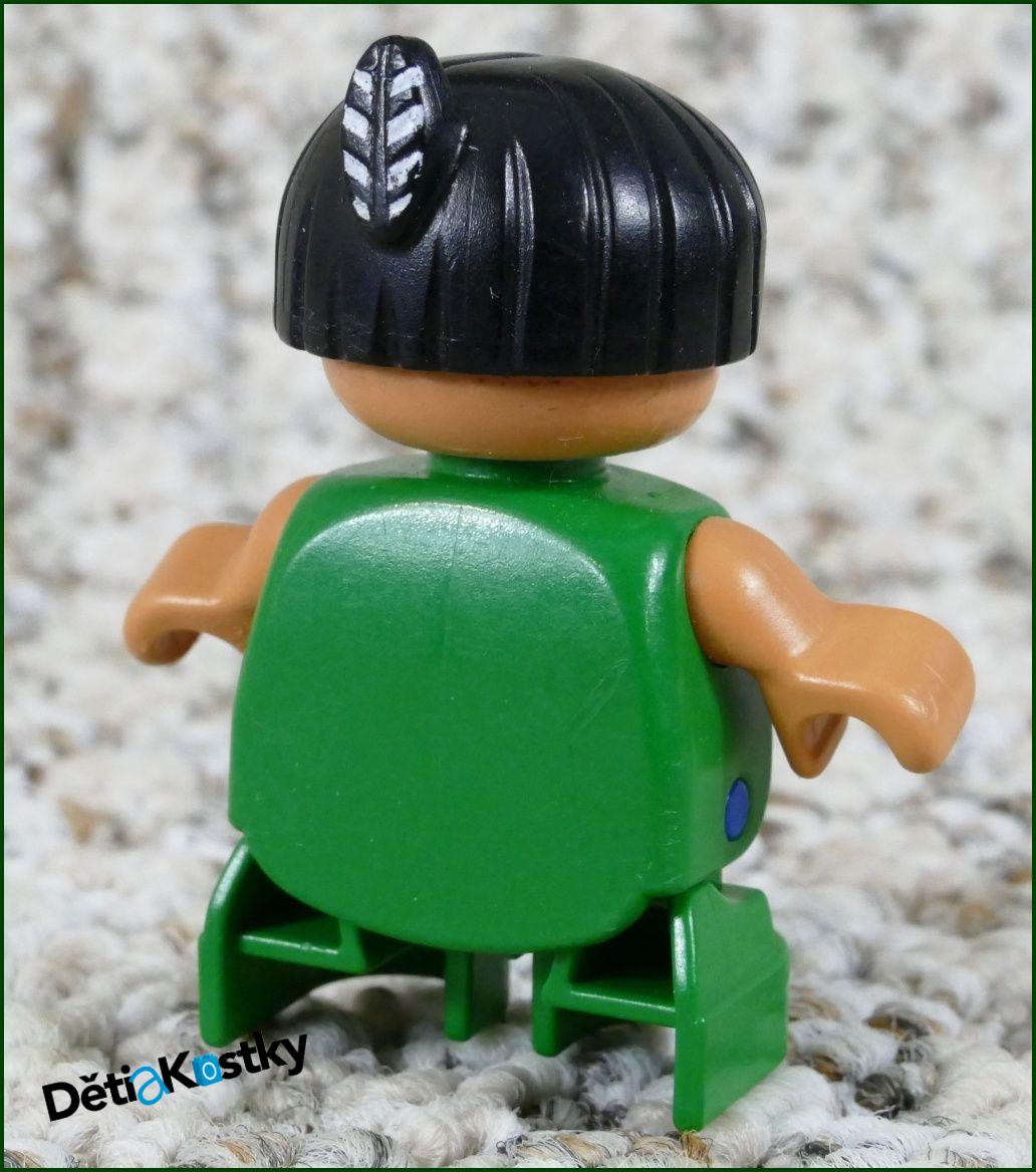 Lego® Duplo® Figurka Dítě Indián Zelený