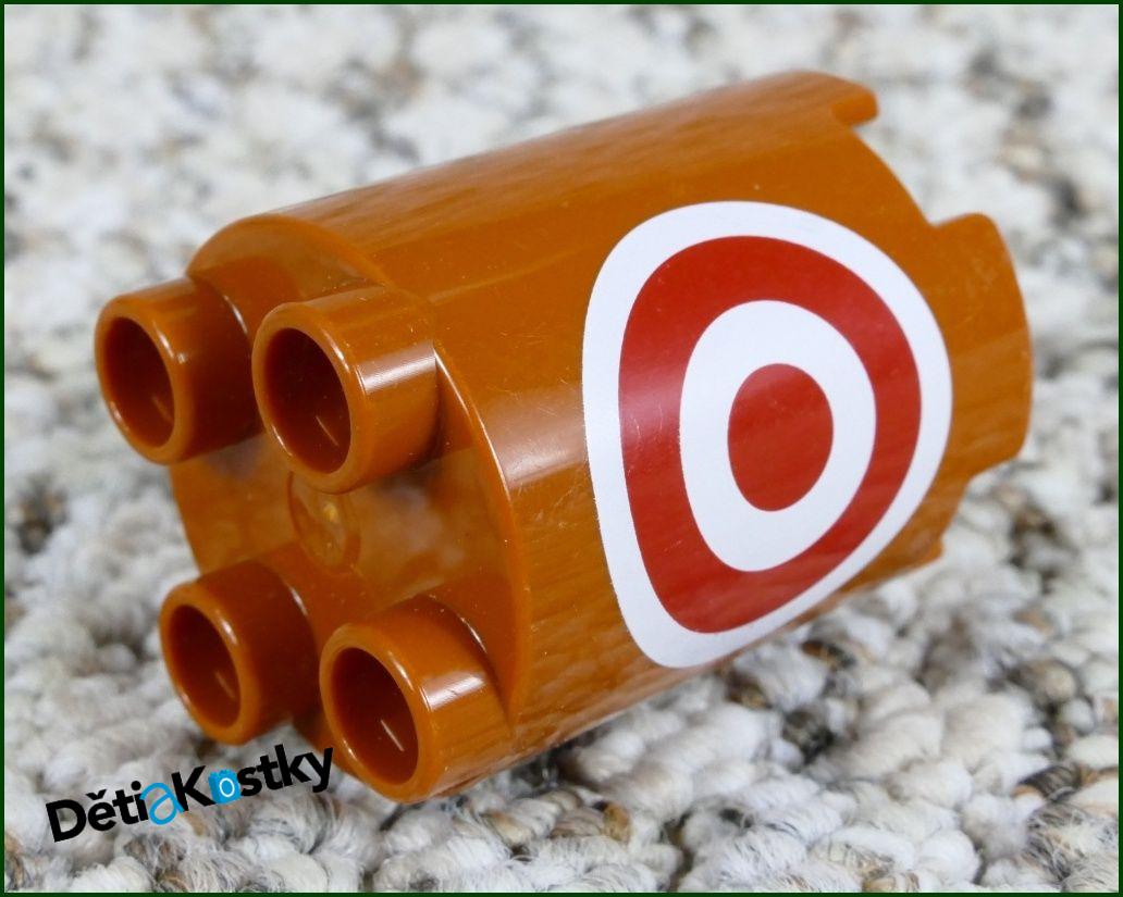 Lego® Duplo® Váleček Hnědý Terč