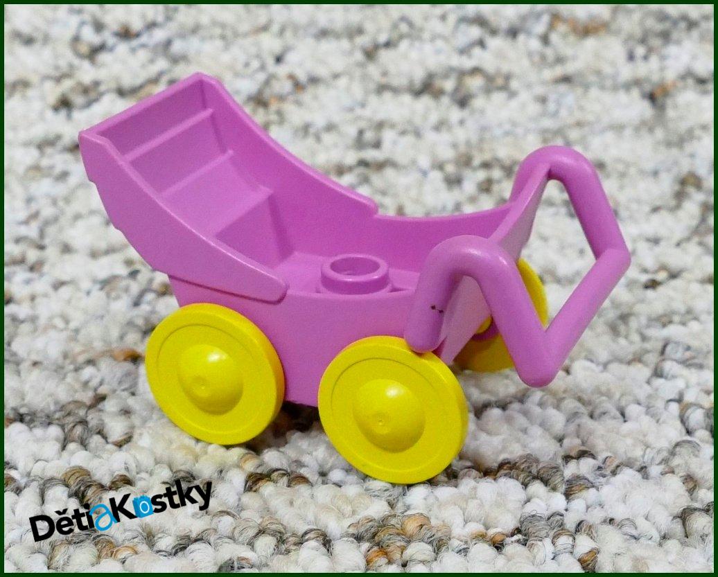 Lego® Duplo® Kočárek Růžový
