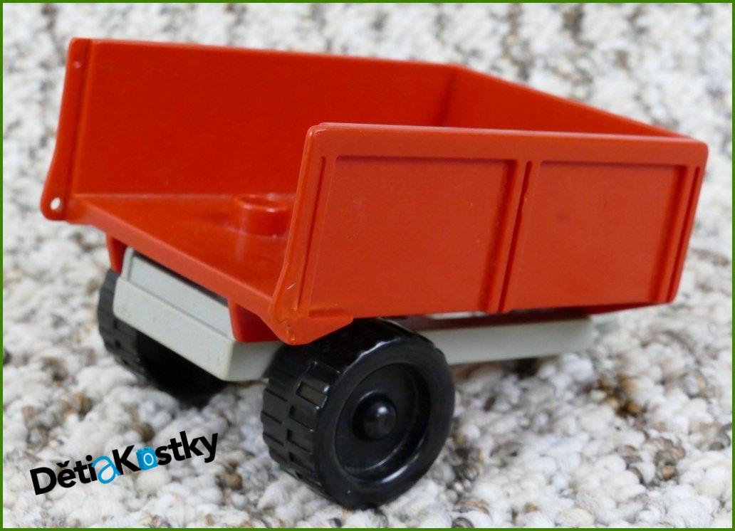 Lego® Duplo® Vlečka Výklopná Starší Červená Bez Zadní Sklopky