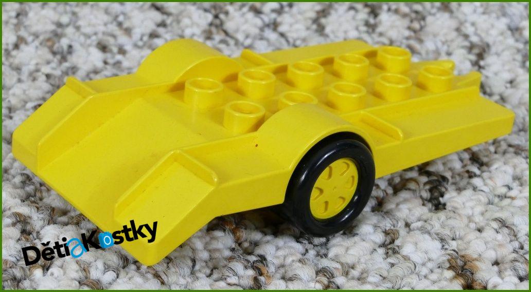 Lego® Duplo® Přívěsný Vozík Žlutý Pro Přepravu Autíček