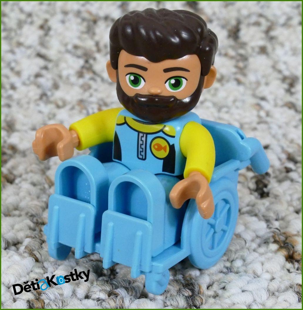 Lego® Duplo® Invalidní Vozík Tyrkysový